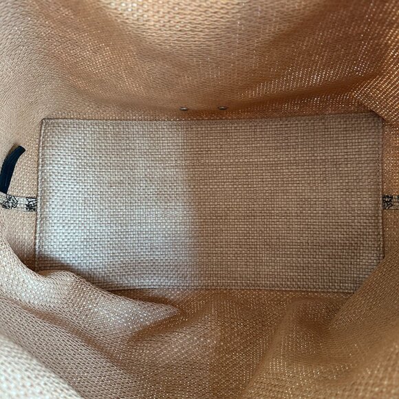 Chrome Hearts Beige & Black Miami Exclusive Stencil Beach Tote Bag - Picture 6 of 6